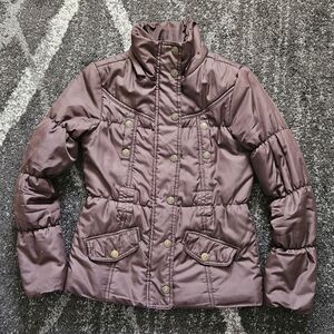 Women's Brown Puffer Jacket